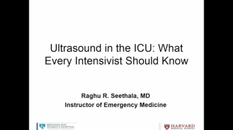 Litrasound in the ICU: What Every Intensivist Should Know