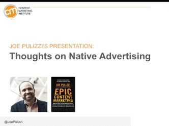 Thoughts on Native Advertising