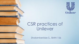 CSR practices of Unilever