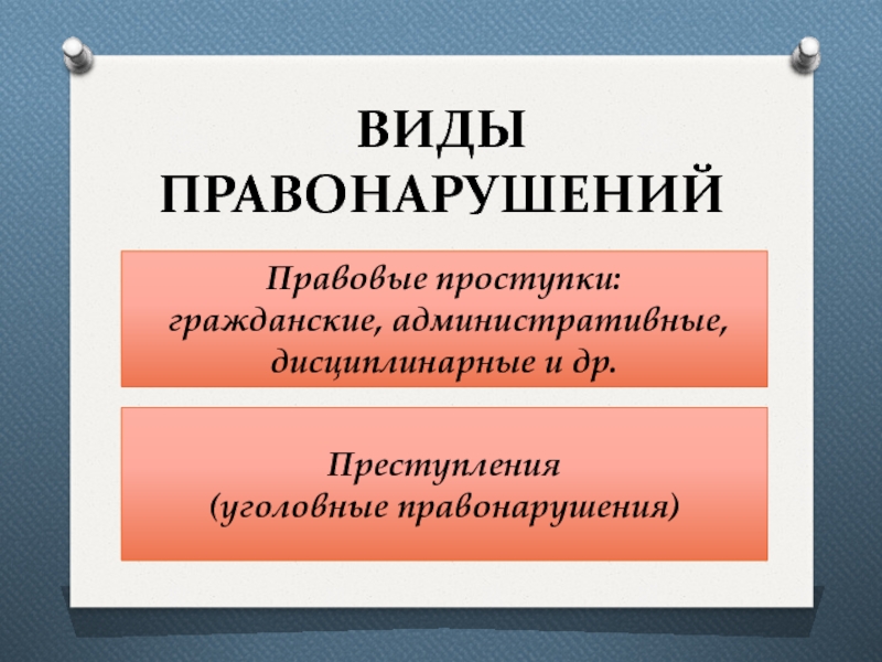 Гражданские правонарушения презентация