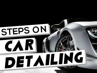 Steps on Car Detailing