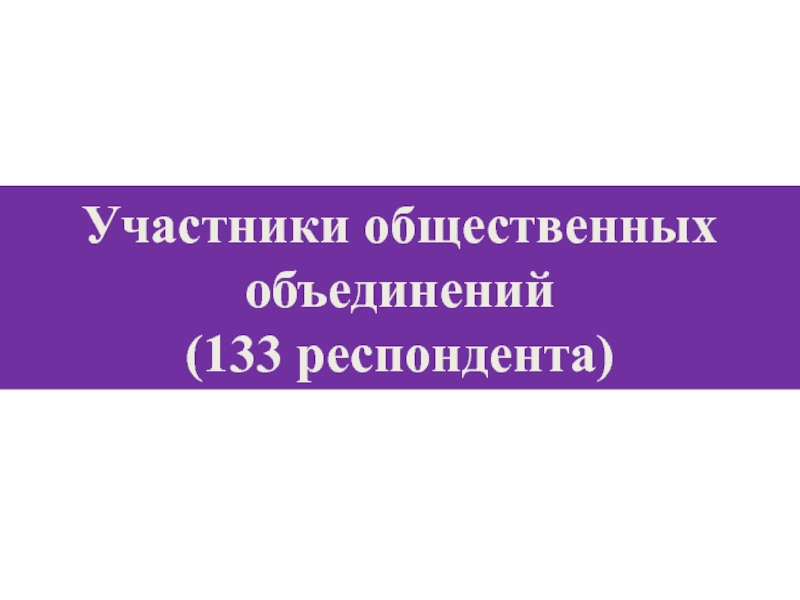 Участники общественных объединений. Общественные организации участники.