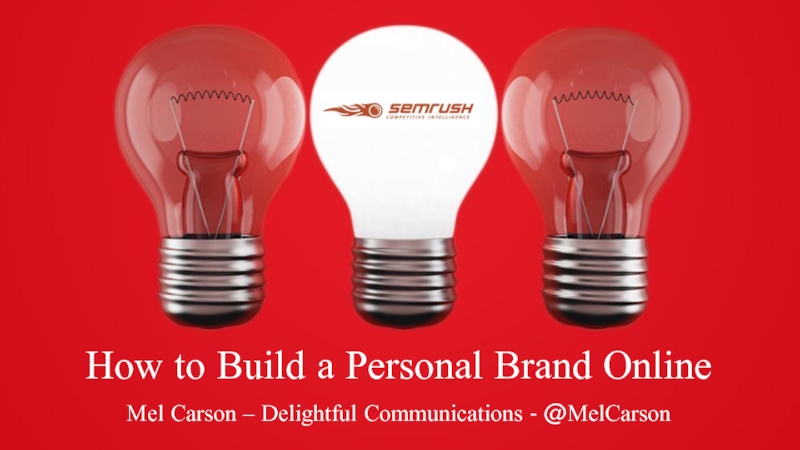 Personal brand. Practical Tips.