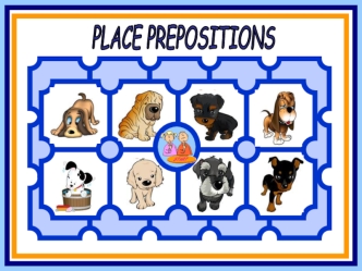 Place prepositions