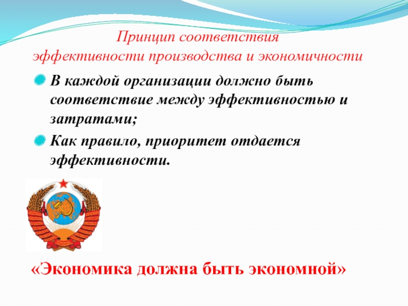 Экономика должна быть. Соответствие эффективности. Принцип соответствия в экономике. Принципы соотношения между принцип разнообразия. Какому принципу противоречит принцип экономичности.