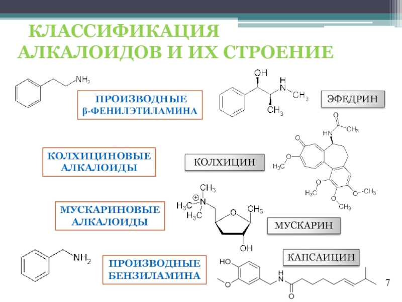 Производные вещества. Алкалоиды классификация химия. Химическая классификация алкалоидов. Алкалоиды классификация Фармакогнозия. Капсаицин алкалоид классификация.