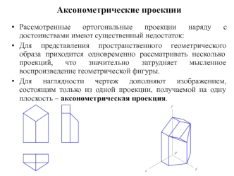 Аксонометрические проекции