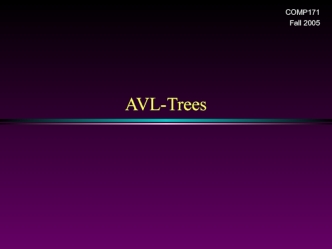 AVL-Trees