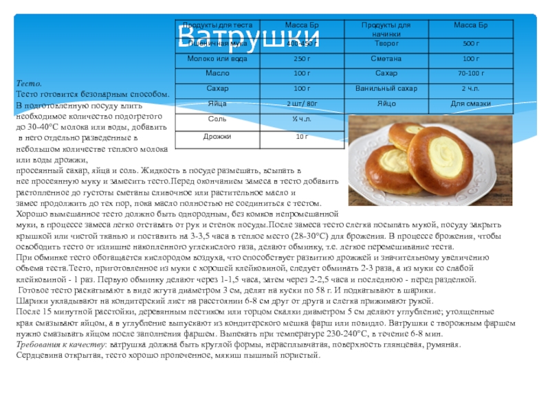 При мы замеса тесто для кондитерских изделий