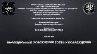 Инфекционные осложнения боевых повреждений