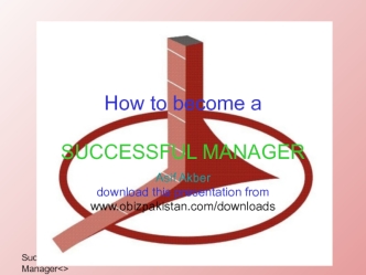 How to become a successful manager