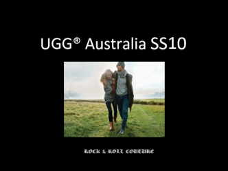 UGG® Australia SS10