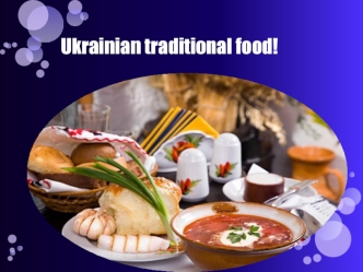 Ukrainian traditional food