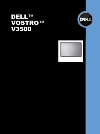 Dell™ Vostro™ 
V3500