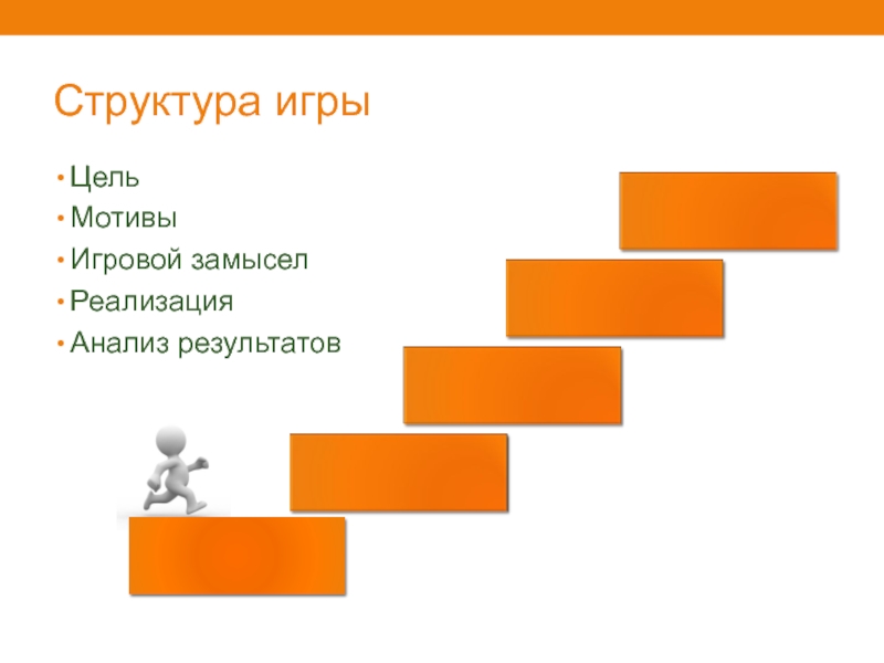 Структура игры. Цели и мотивы игры. Игровая мотивация. Игровой мотив.