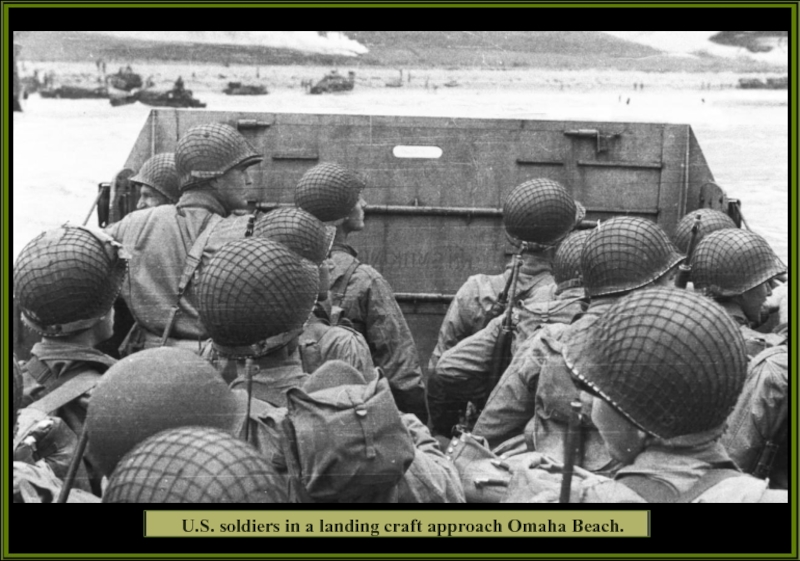 Реферат: American Attack On Omaha And Utah Beaches