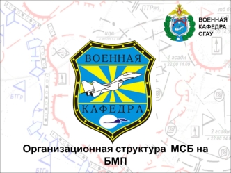 Организационная структура МСБ на БМП (Военная кафедра СГАУ)
