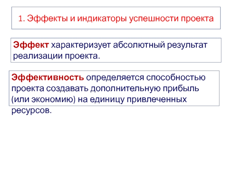 Доклад: Виды и назначение индикаторов эко-эффективности