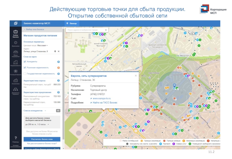 Поиск торговый. Торговые точки на карте. Карта с торговых точек Нижний Новгород.