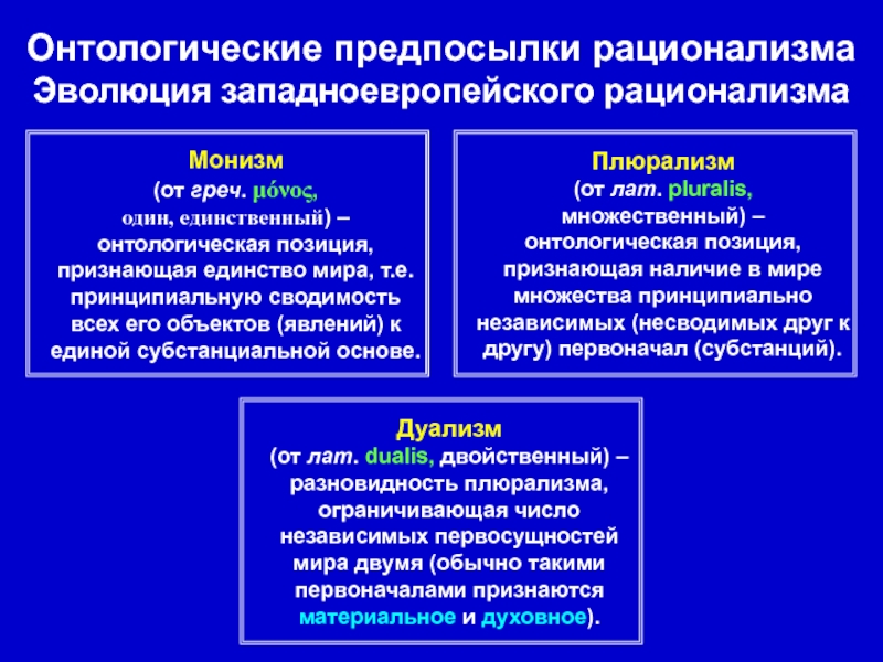 Монистическая картина мира характерна для философии кого