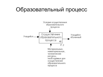 Образовательный процесс