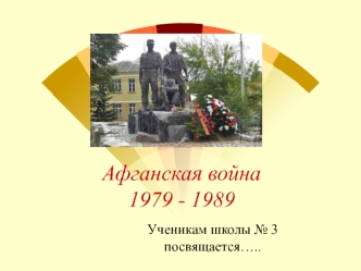 Афганская война 1979 - 1989