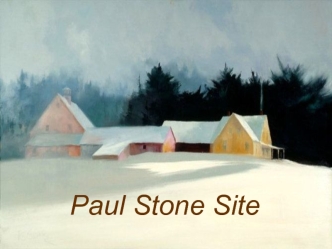 Der Künstler Paul Stone