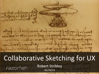 Collaborative Sketching for UX