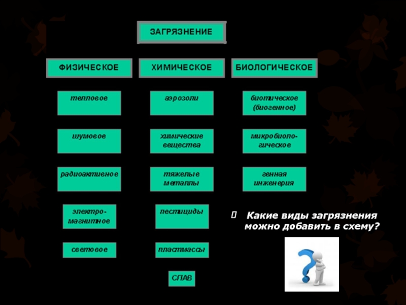 Биологические загрязнения и болезни человека презентация