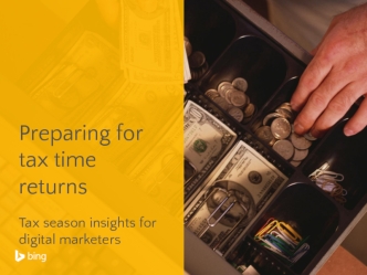 Preparing for tax time returns

Tax season insights for digital marketers