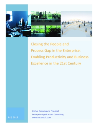 Enabling Productivity and Business Excellence in the 21st Century