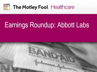 Earnings Roundup: Abbott Labs