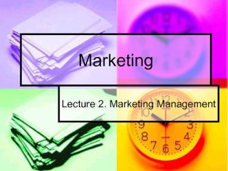 Marketing management