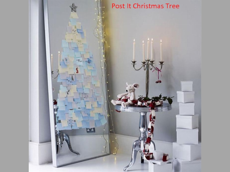Post It Christmas Tree