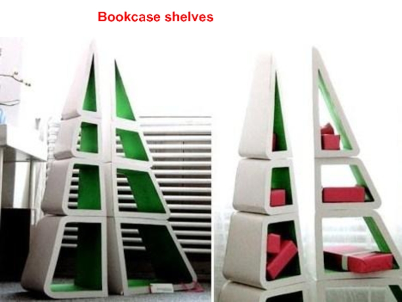 Bookcase shelves
