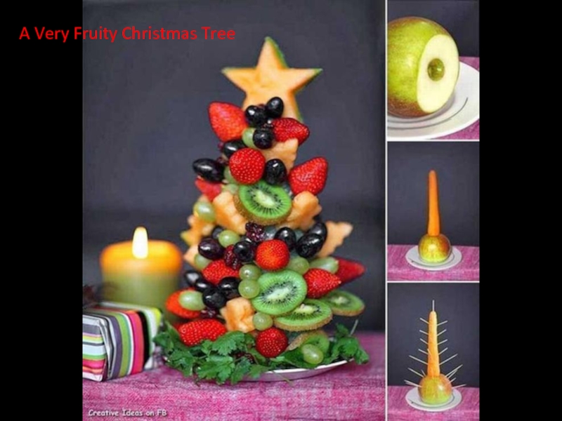 A Very Fruity Christmas Tree
