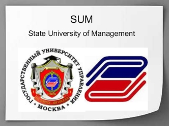 SUM. State University of Management