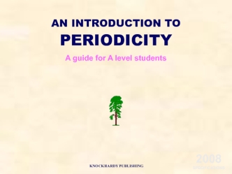 An introduction to periodicity