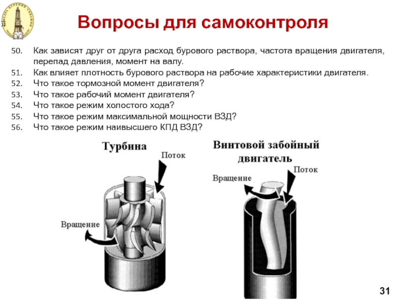 Реферат: Турбобур - забойный гидравлический двигатель