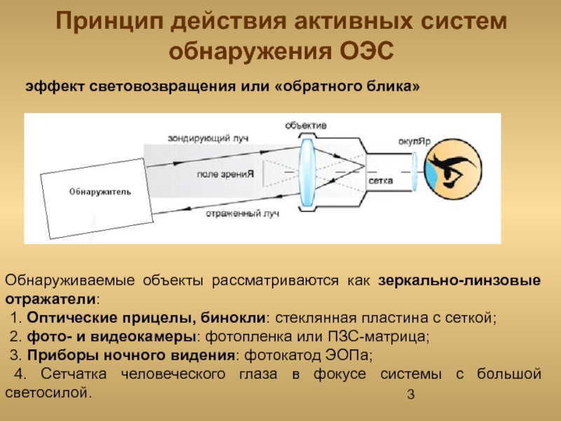 В оптико электронных съемочных системах строка изображения формируется