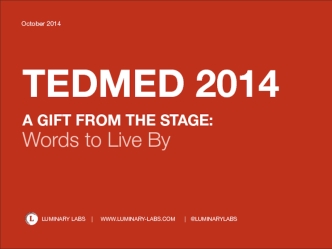 TEDMED 2014