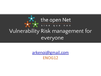 Vulnerability risk, management for everyone