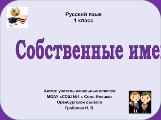 Русский язык1 класс