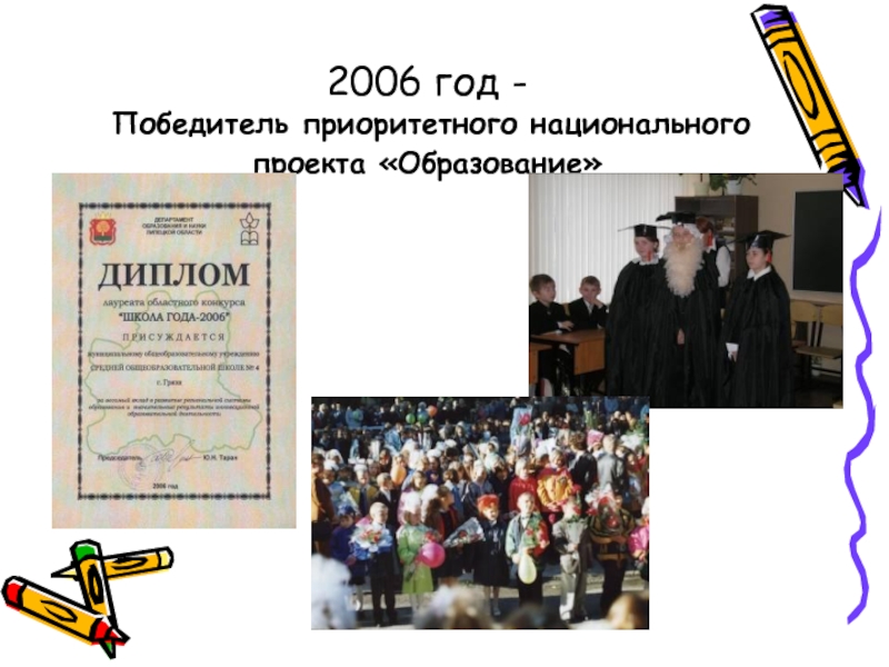 Национальный проект образование 2006 год