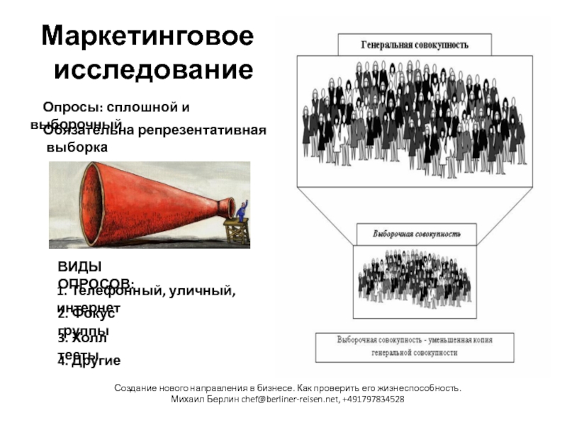 Создать исследование