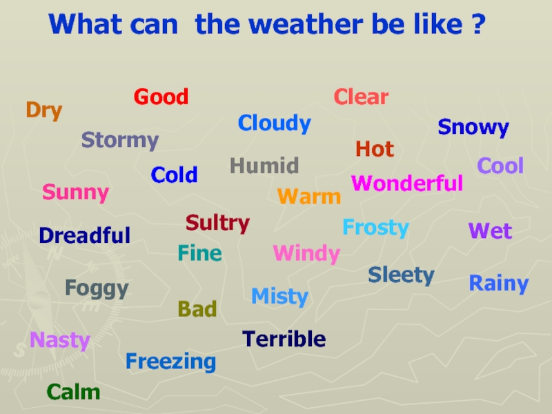 What weather by angela