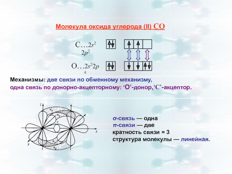 Кратные связи углерода. Кратность связи в молекуле формула. Механизм образования химических связей в оксиде углерода 2. Связь в молекуле монооксида углерода. Строение угарного газа строение молекулы.