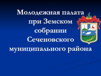 Молодежная палатапри ЗемскомсобранииСеченовского муниципального района