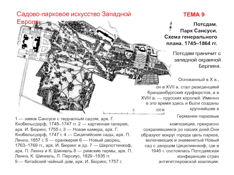 Парк сан суси план - 90 фото