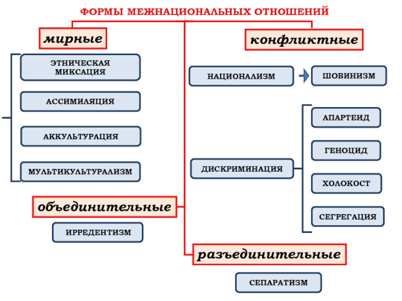 Этносоциальный конфликт план